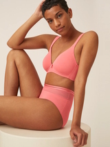 Naturana Everyday raspberry soutien-gorge sans armatures en dentelle