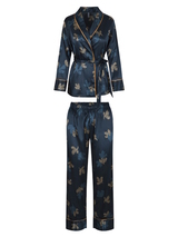 LingaDore Night SATIN vert/print pyjama