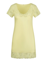 LingaDore Night Daily Satin french vanilla chemise de nuit