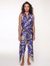 Plage de LingaDore Cover Up bleu vêtement de plage