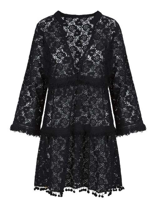 Plage de LingaDore Boho noir tunique