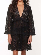 Plage de LingaDore Boho noir tunique