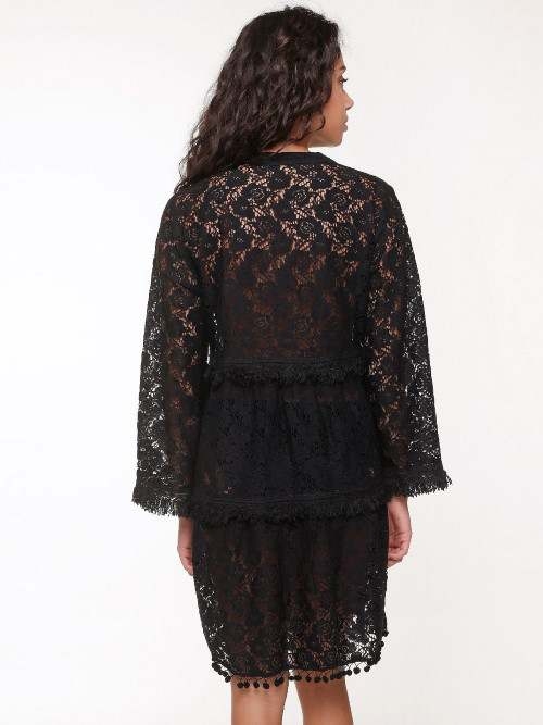 Plage de LingaDore Boho noir tunique