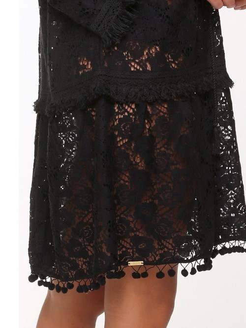 Plage de LingaDore Boho noir tunique