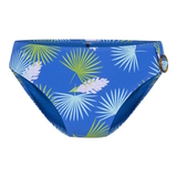 Plage de LingaDore Palm Leaf bleu/print slip de bikini
