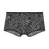 HOM Plume noir/blanc sport trunk