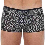 HOM Plume noir/blanc sport trunk