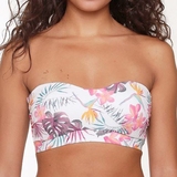 Plage de LingaDore Tropic Floral blanc/print soutien-gorge bikini corbeille