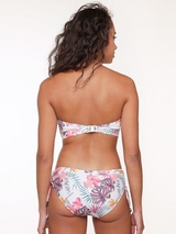 Plage de LingaDore Tropic Floral blanc/print soutien-gorge bikini corbeille