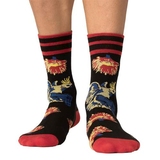 Muchachomalo Baretta noir/rouge chaussettes