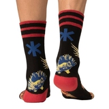Muchachomalo Baretta noir/rouge chaussettes