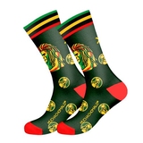 Muchachomalo Bob Marley vert/print chaussettes