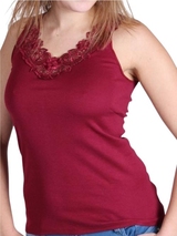 Toker Basic rouge foncé haut