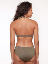 Plage de LingaDore Carol kaki slip de bikini