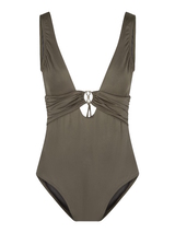 Plage de LingaDore Carol kaki maillot de bain