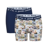 Un poisson nommé Fred Brazil bleu marine/print boxer