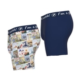 Un poisson nommé Fred Brazil bleu marine/print boxer