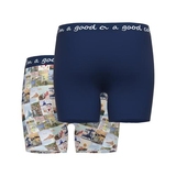 Un poisson nommé Fred Brazil bleu marine/print boxer