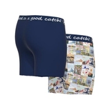Un poisson nommé Fred Brazil bleu marine/print boxer