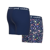 Un poisson nommé Fred Flamingo bleu marine/print boxer