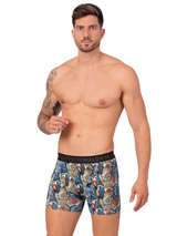 Muchachomalo Myth Norway bleu/print boxer