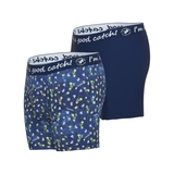 Un poisson nommé Fred Caipirinha bleu marine/print boxer