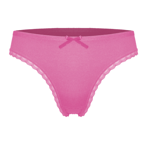 Gianvaglia Broderie rose culotte string