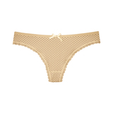 Gianvaglia Polkadot poudre culotte string