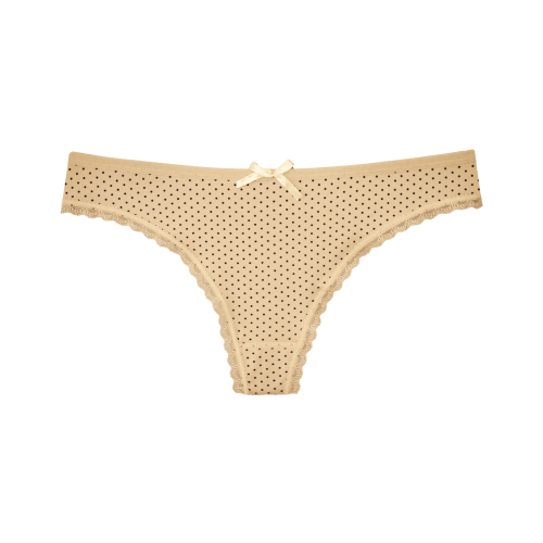 Gianvaglia Polkadot poudre culotte string