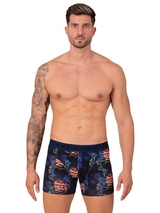 Muchachomalo Ship bleu/print modal boxer