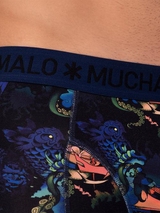 Muchachomalo Ship bleu/print modal boxer