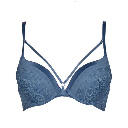 After Eden Marilyn jeans bleu soutien-gorge push up