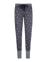 Charlie Choe Wandering Nights bleu marine/print pantalon de pyjama