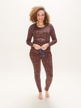 Charlie Choe Wild Nights terracotta chemise de nuit