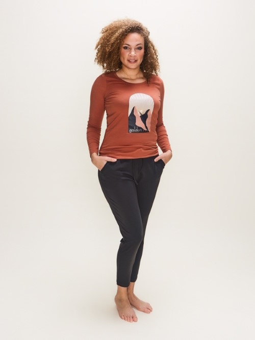 Charlie Choe Wild Nights terracotta chemise de nuit