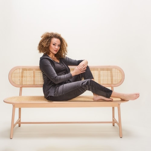 Charlie Choe Wild Nights anthracite pantalon de pyjama