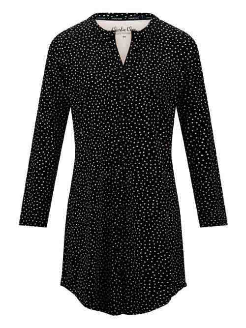 Charlie Choe Rêves sauvages noir/rose chemise de nuit