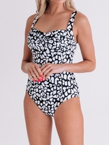 Bomain Tasmanie bleu marine/blanc maillot de bain