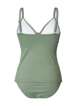 Bomain Rome vert/print tankini set