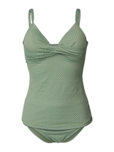 Bomain Rome vert/print tankini set