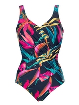 Bomain Bali noir/print maillot de bain