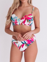 Bomain Bali blanc/print set