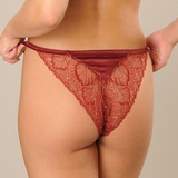 Sapph Victoria rouge slip brésilien
