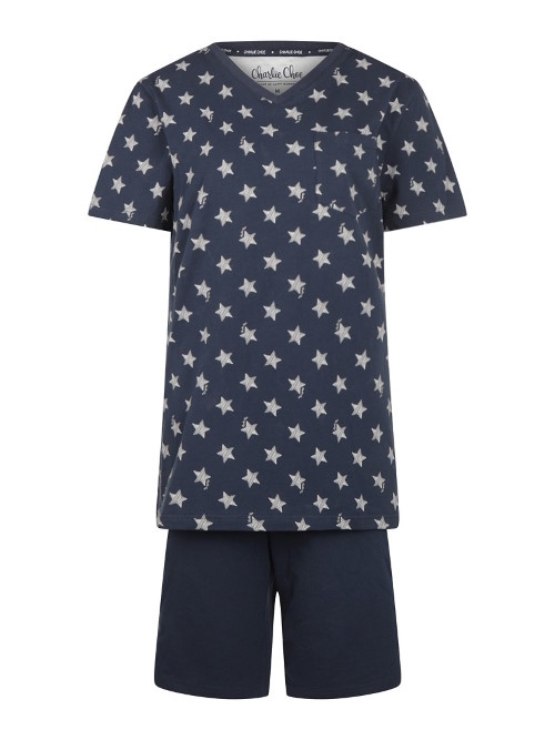 Charlie Choe RODEO bleu marine/print chemise de pyjama