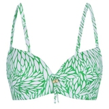 Plage de LingaDore Graminées vert/blanc haut de bikini préformé