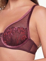 LingaDore Winetasting bordeaux soutien-gorge sans forme