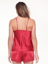 LingaDore Night Earth Red rouge pantalon de pyjama