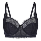 LingaDore Dark Snake bleu marine soutien-gorge sans forme