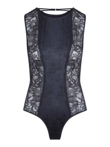 LingaDore Dark Snake bleu marine corselet