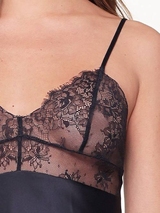 LingaDore Night Dark Snake bleu marine chemise de nuit